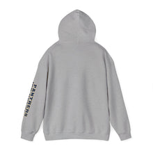 Unisex Hooded Sweatshirt - Franklin Regional Devo (front logo, sleeve text)