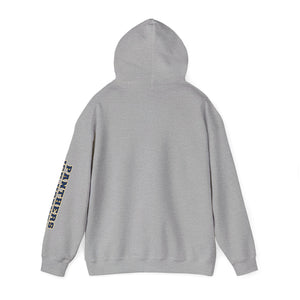 Unisex Hooded Sweatshirt - Franklin Regional Devo (front logo, sleeve text)
