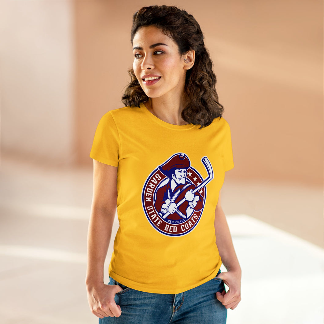 Garden State Red Coats - Women's Heavy Cotton Tee