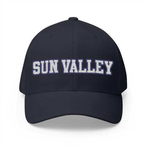 Sun Valley 2 sided logo fitted hat
