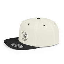 Flat Bill Snapback - Conestoga Cowboys (black logo)
