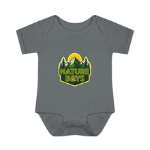 Infant Baby Rib Bodysuit - NATURE BOYS
