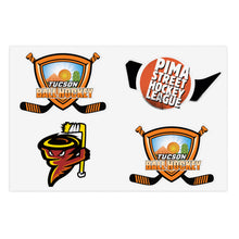 Tucson  Hockey Logo Sticker Sheet