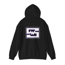 Unisex Hooded Sweatshirt - Mix Sports Shockwave (front and back logos)