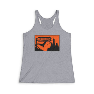 Women's Tri-Blend Racerback Tank - MET 3