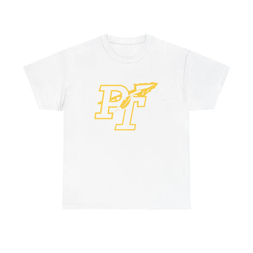 PT Warrior Inline Unisex Heavy Cotton Tee White Out