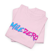 Mile Zero Color Logo Tee - Unisex Heavy Cotton Tee