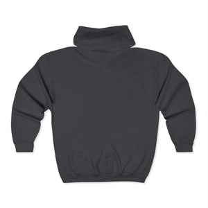 Unisex Heavy Blend™ Full Zip Hooded Sweatshirt - Shockwave Logo (Embroidered)