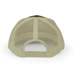 Cotton Snapback Trucker Cap - Conestoga Cowboys (white logo)