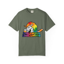 Drunken Unicorn Unisex Garment-Dyed T-shirt - PBH
