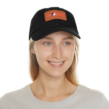 Dad Hat with Leather Patch (Rectangle) 2 N 10