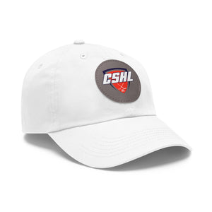 CSHL - Dad Hat with Leather Patch (Round)