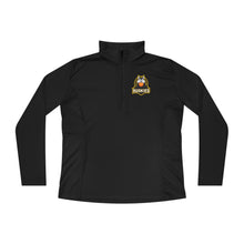 Ladies Quarter-Zip Pullover - Husky Broomball