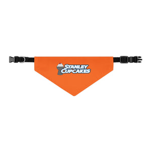 Pet Bandana Collar Orange- Stanley Cupcakes