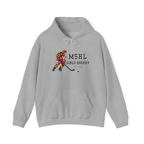 MSHL Girls Hockey Unisex Heavy Blend™ Hooded Sweatshirt (Colors)