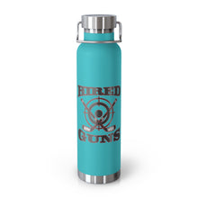 22oz Vacuum Insulated Bottle - Hired Guns