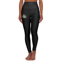 High Waisted Yoga Leggings - Mystic Volleyball