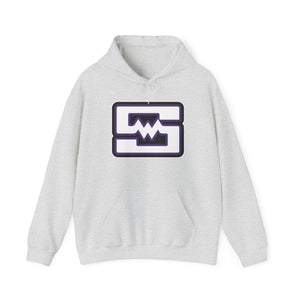 Unisex Hooded Sweatshirt - Shockwave (front logo)