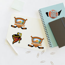 Tucson  Hockey Logo Sticker Sheet