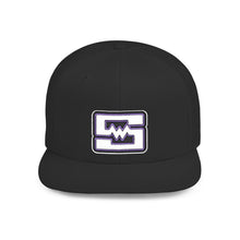 Flat Bill Snapback Hat - Shockwave