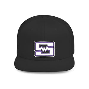 Flat Bill Snapback Hat - Shockwave