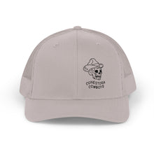 Cotton Snapback Trucker Cap - Conestoga Cowboys (black logo)
