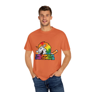 Drunken Unicorn Unisex Garment-Dyed T-shirt - PBH
