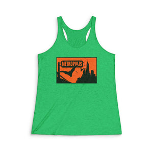 Women's Tri-Blend Racerback Tank - MET 3