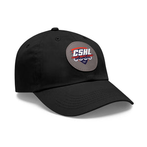 CSHL Roller - Dad Hat with Leather Patch (Round)