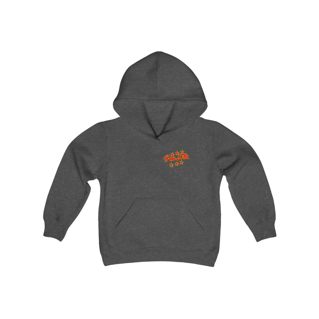 Youth Heavy Blend Hooded Sweatshirt - 2 SIDED - ARSENAL