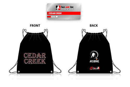 Cedar Creek Drawstring Bag (HSBH NJ HS)