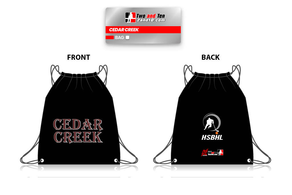 Cedar Creek Drawstring Bag (HSBH NJ HS)