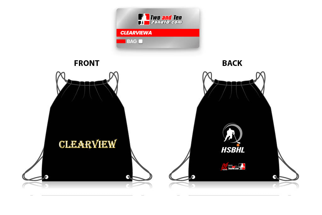 Clearview Drawstring Bag (HSBH NJ HS)