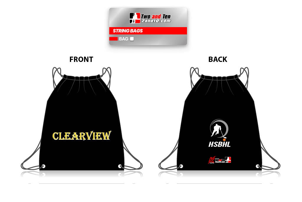 Clearview Drawstring Bag (HSBH NJ MS)