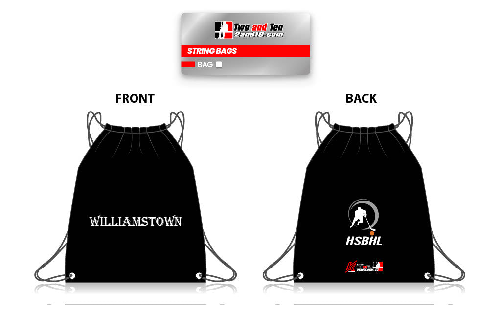 Williamstown Drawstring Bag (HSBH NJ MS)