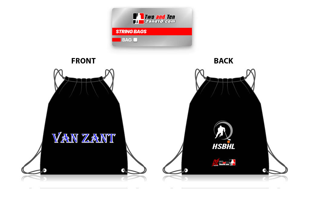 Van Zant Drawstring Bag (HSBH NJ GS)