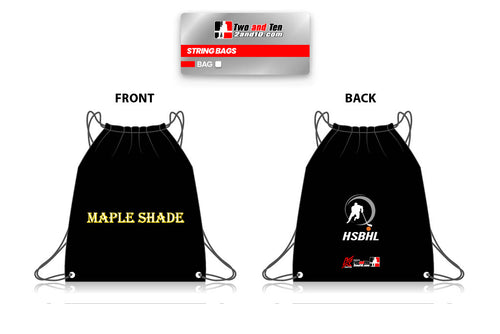 Maple Shade Drawstring Bag (HSBH NJ GS)