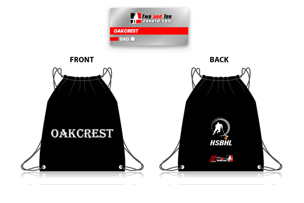 Oakcrest Drawstring Bag (HSBH NJ HS)