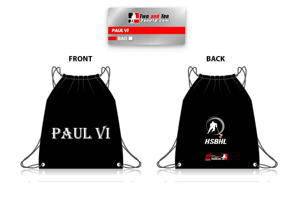 Paul VI Drawstring Bag (HSBH NJ HS)