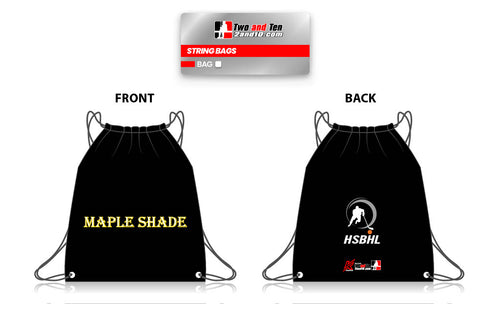 Maple Shade Drawstring Bag (HSBH NJ MS)