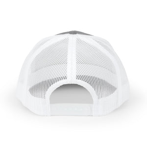 Embroidered Snapback Trucker Cap - Shockwave