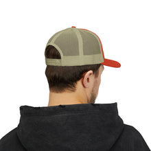 Cotton Snapback Trucker Cap - Conestoga Cowboys (black logo)