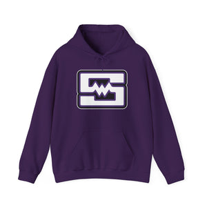 Unisex Hooded Sweatshirt - Shockwave (front logo)