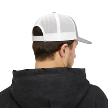 Embroidered Snapback Trucker Cap - Shockwave