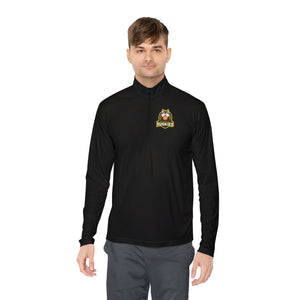 Quarter-Zip Pullover - MTU Broomball Design