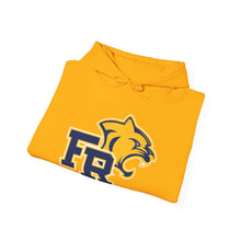 Unisex Hooded Sweatshirt - Franklin Regional Devo (front logo, sleeve text)