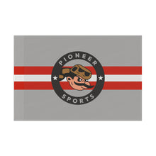 Flag - 3 Sizes - Pioneer Sports circle logo