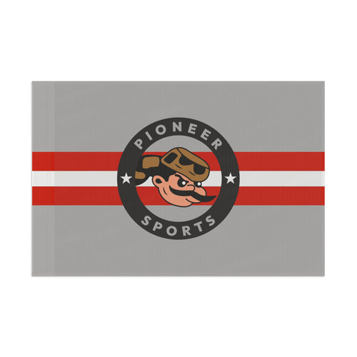 Flag - 3 Sizes - Pioneer Sports circle logo