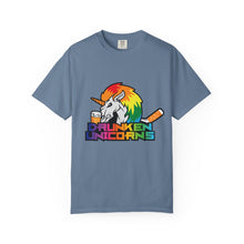 Drunken Unicorn Unisex Garment-Dyed T-shirt - PBH