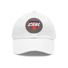 CSHL - Dad Hat with Leather Patch (Round)